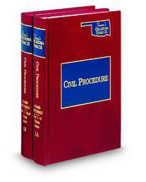 Oklahoma Vernon's Forms 2D V.1A and 1B Civil Procedure
