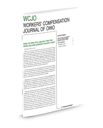 Ohio Workers Compensation Journal