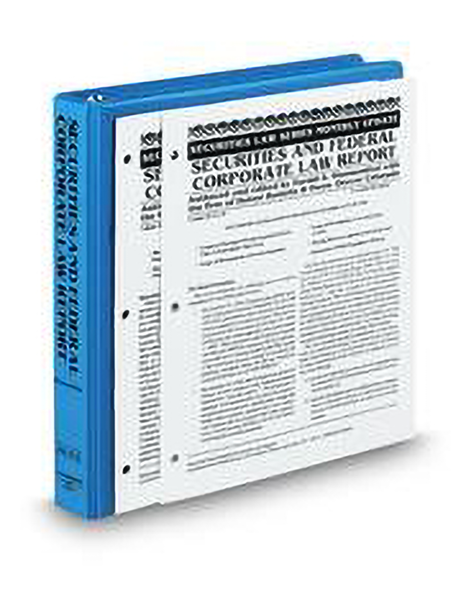 Securities and Federal Corporate Law Report Newsletter