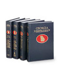 Georgia Jurisprudence V.1-3A and V.9