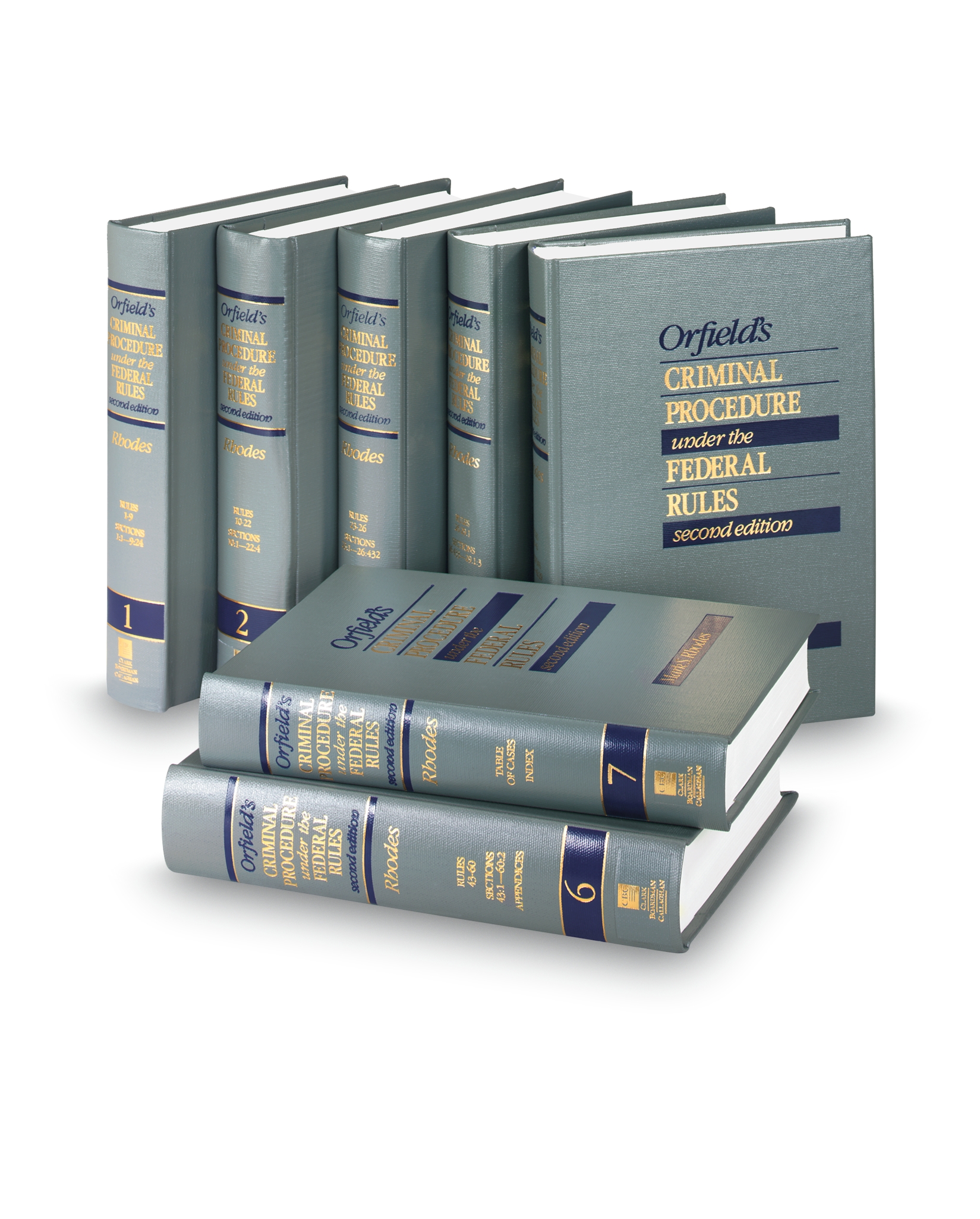 Cover of ORFIELD'S CRIMINAL PROCEDURE UNDER FEDERAL RULES FULL SET