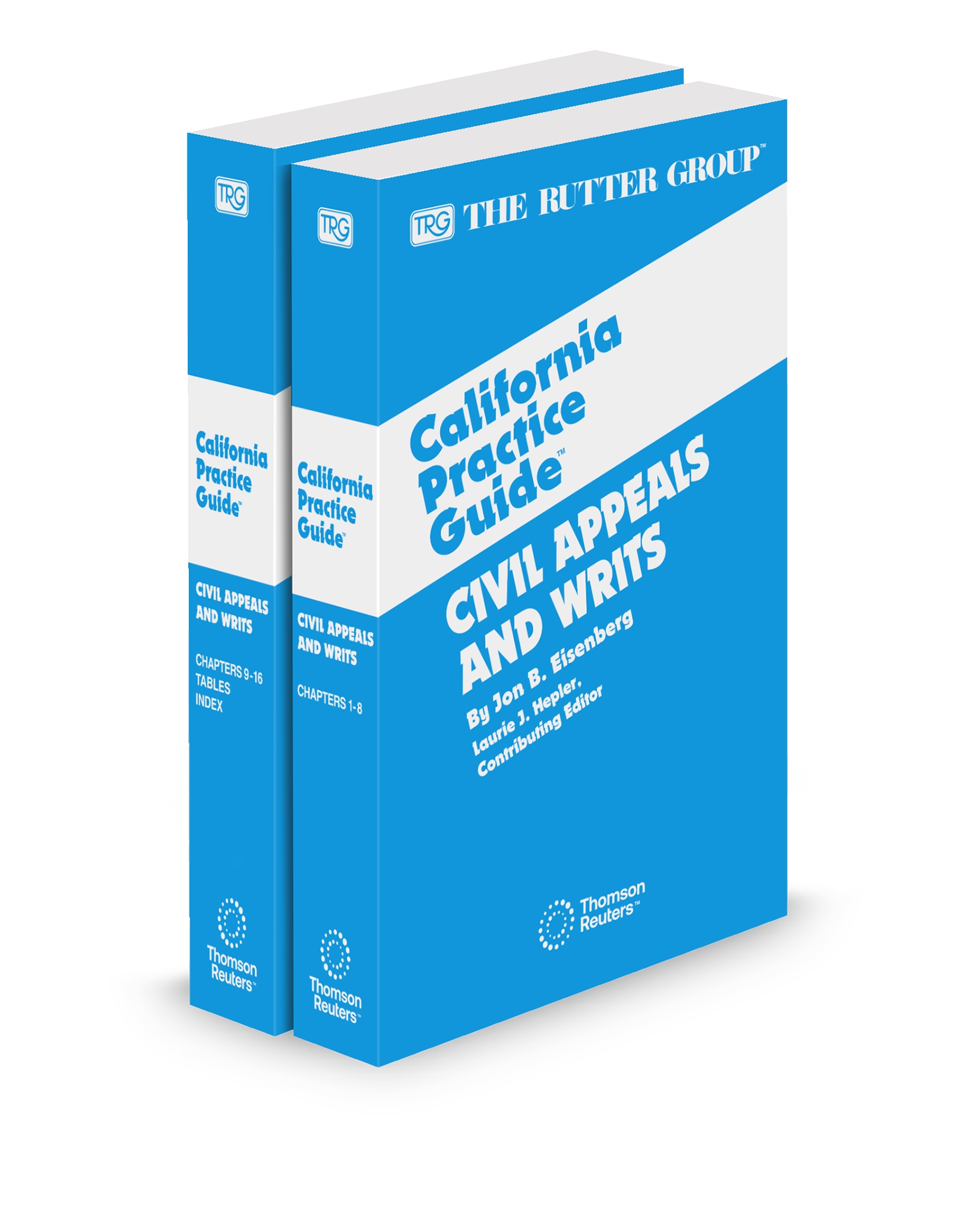 Cover of TRG CA PRACTICE GUIDE CIVIL APPEALS AND WRITS CH 1-16 TABLES AND INDEX FULL SET