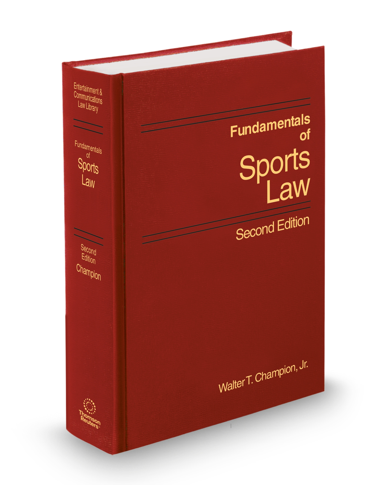 Cover of Fundamentals of Sports Law, 2026 ed.