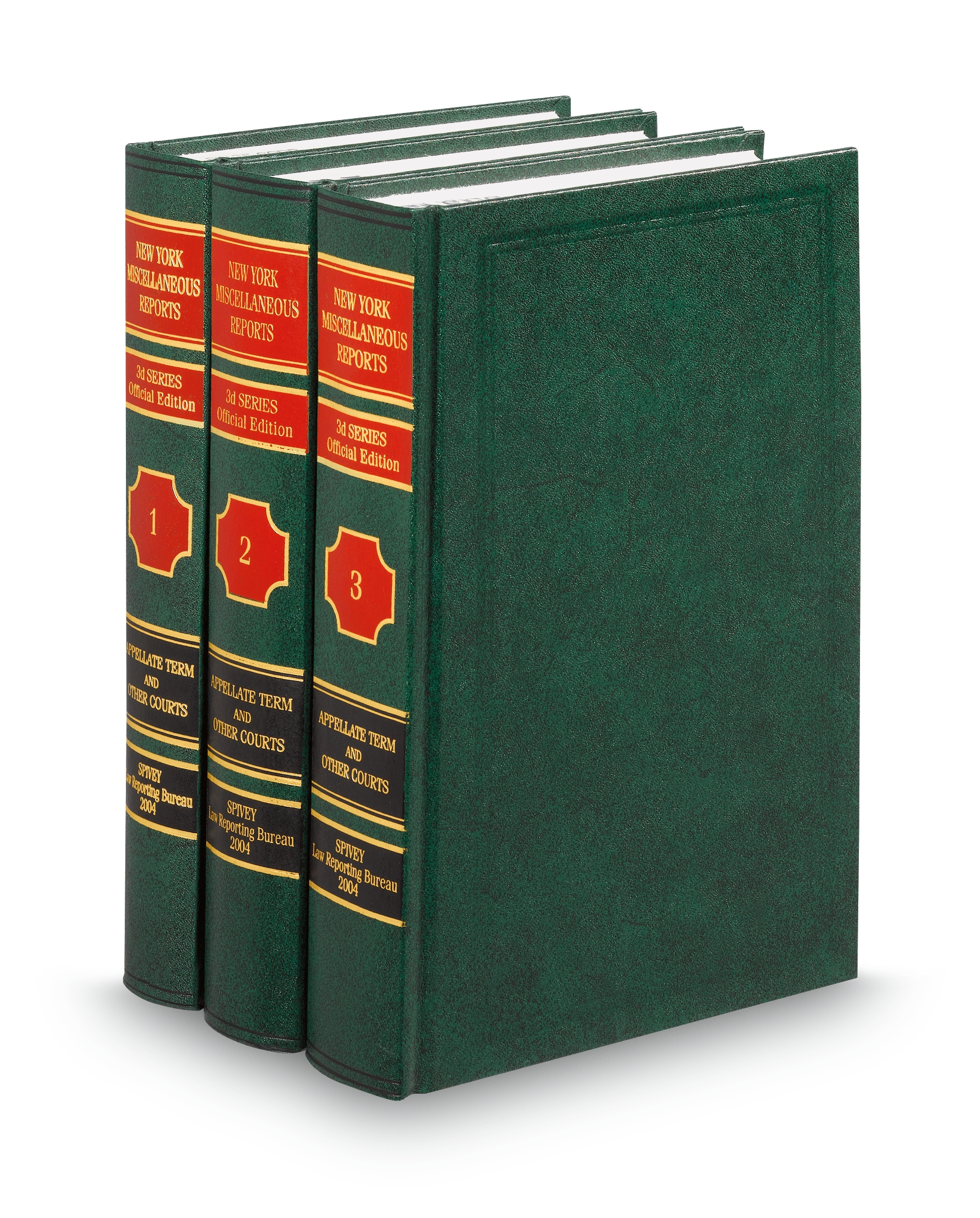 Cover of NY MISCELLANEOUS COURT REPORTS FULL SET