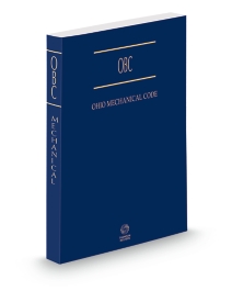 Ohio Building Code and Related Codes Mechanical Code