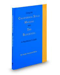 California Style Manual Practice Guide