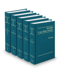 Michigan Court Rules Practice Forms