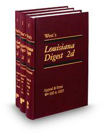 Louisiana Digest 2D