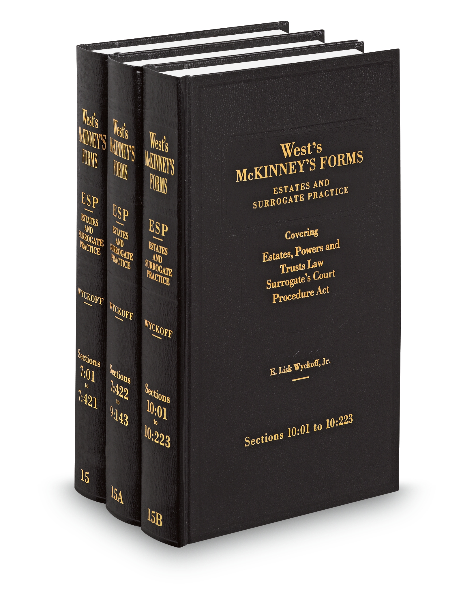 Cover of MCKINNEY'S FORMS V.14-17A ESTATES AND SURROGATE PRACTICE FULL SET