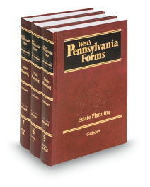 Pennsylvania Forms V.7-9 Estate Planning