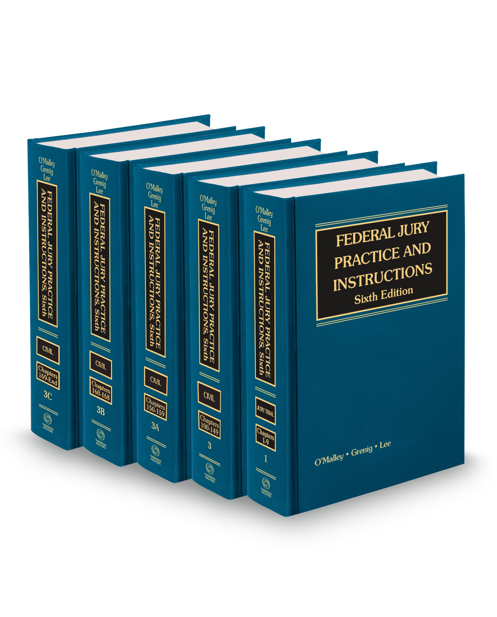 Cover of FEDERAL JURY PRACTICE AND INSTRUCTIONS CIVIL ONLY WITH V.1 FULL SET