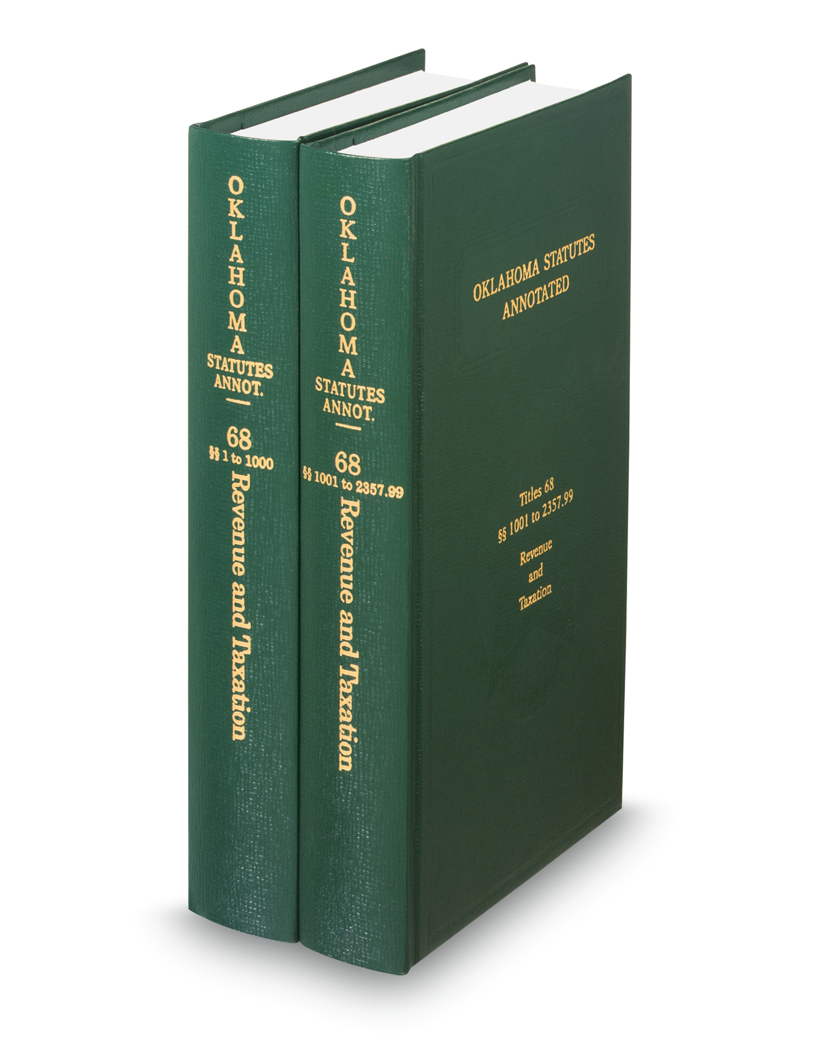Cover of OK STATUTES ANNO FULL SET