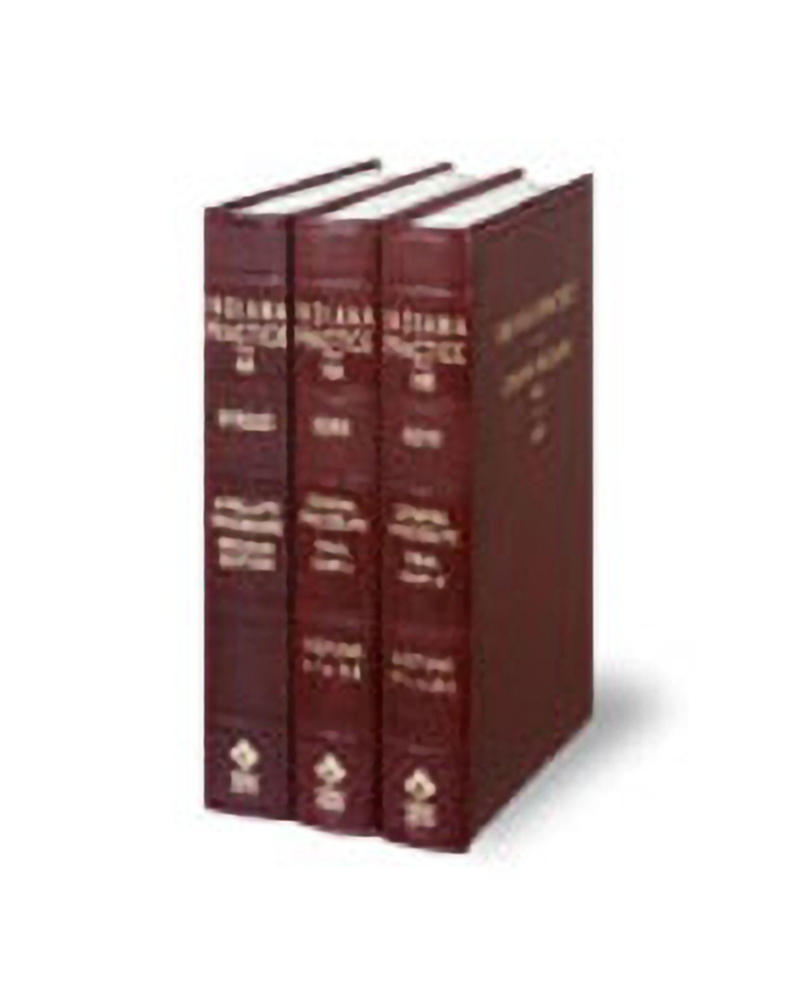 Cover of Indiana Practice V.9 To 11 Procedural Forms With Practice Commentary