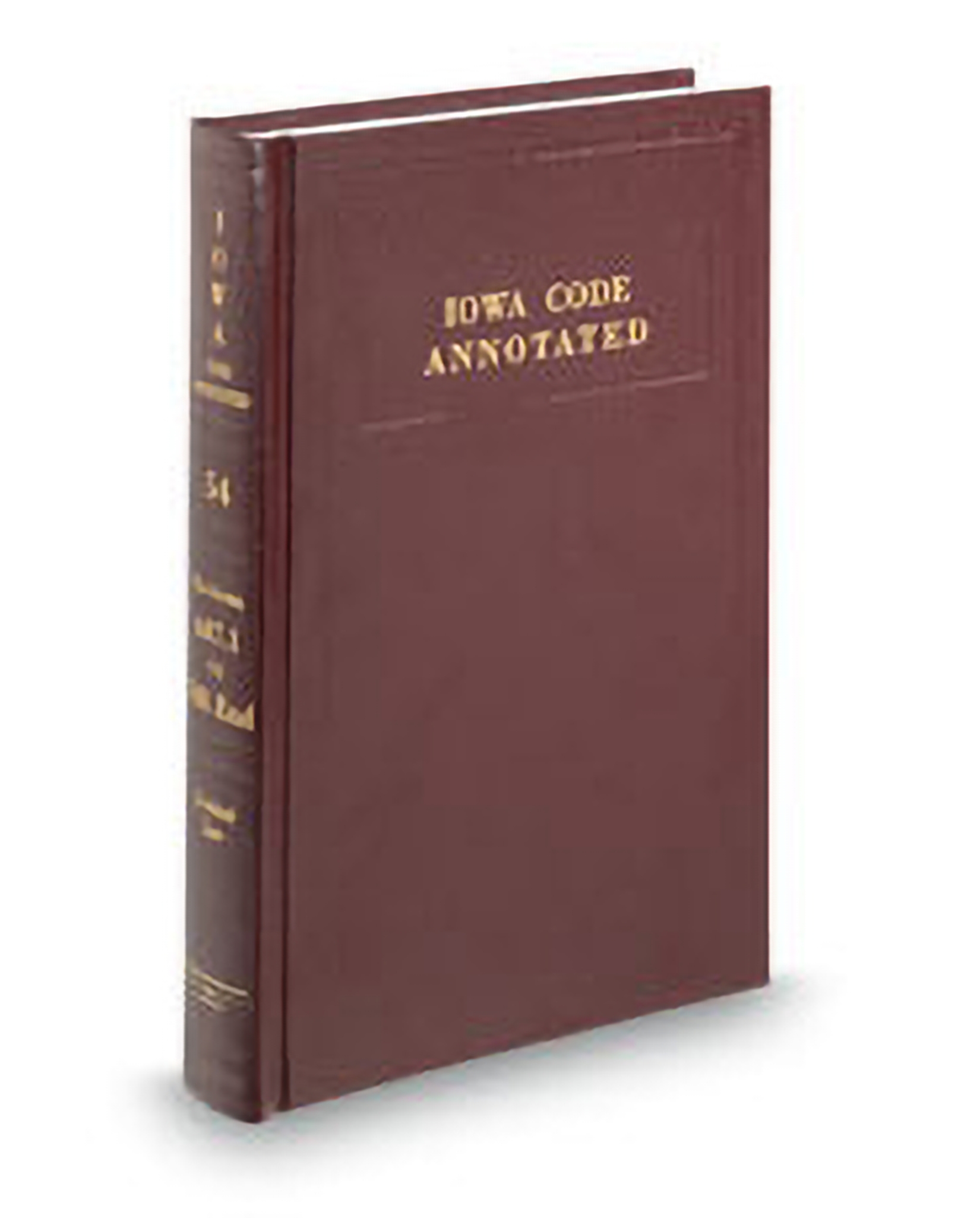 Cover of Iowa Code Annotated
