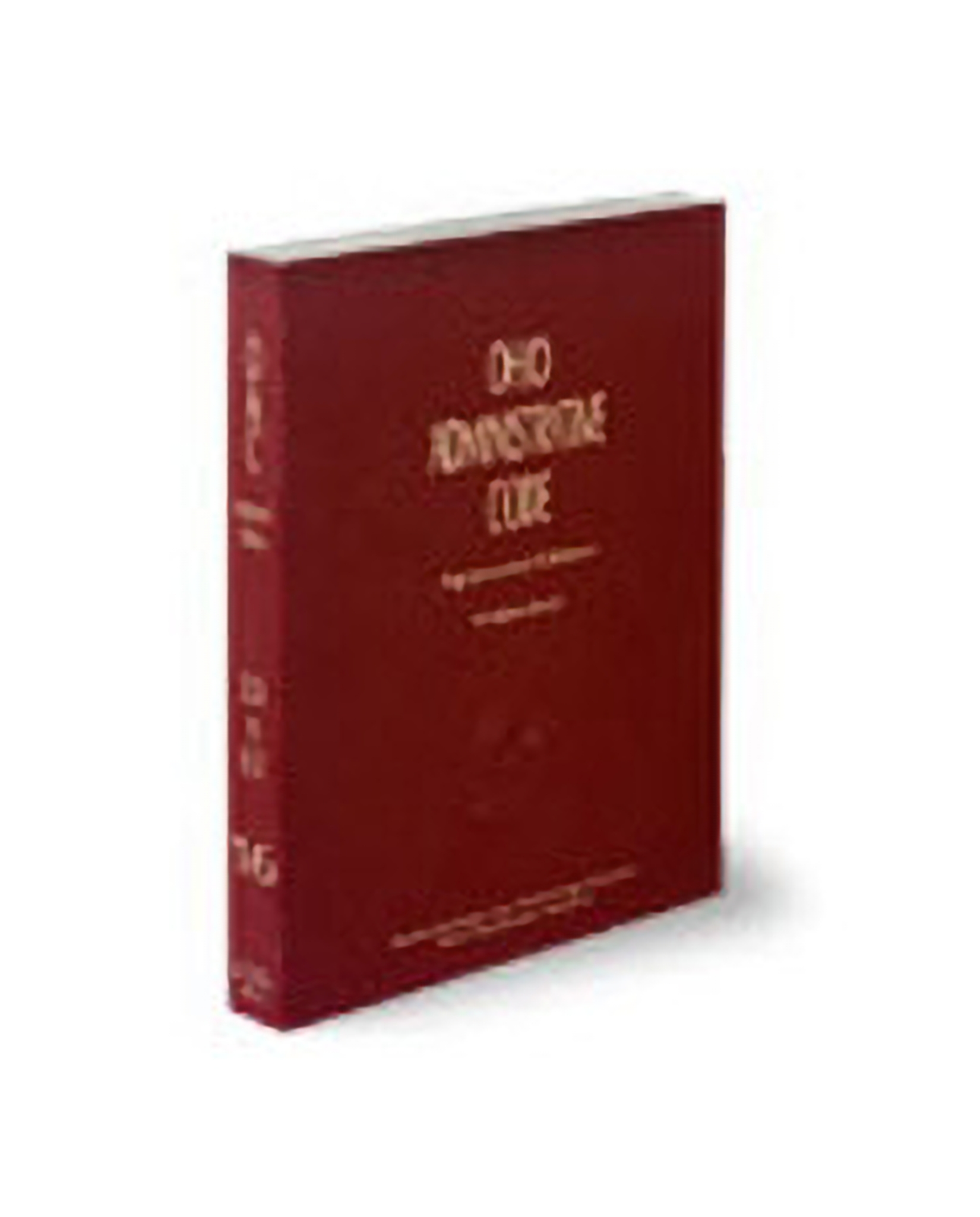 Cover of Ohio Administrative Code V.16A SEC 5124 To 5160.49, 2020-2021 ed.