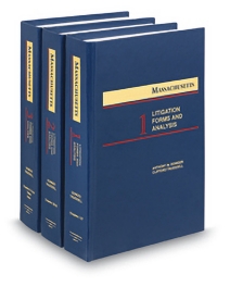 Massachusetts Litigation Forms and Analysis