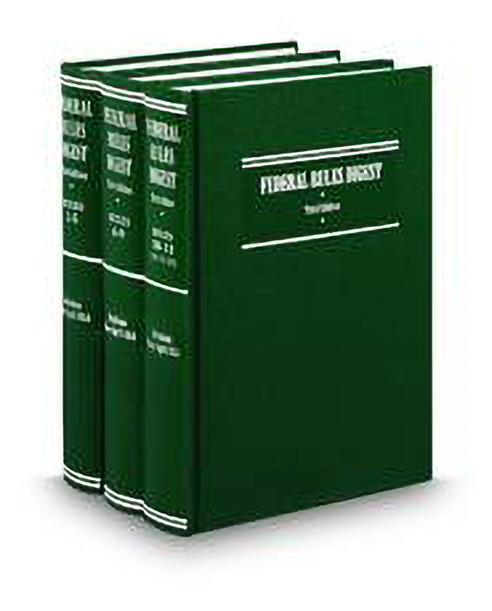 Cover of Federal Rules Digest