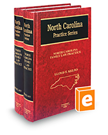North Carolina Family Law Practice With Forms, 2026 ed.