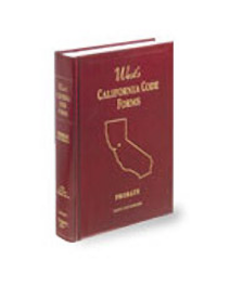 California Code Forms Probate