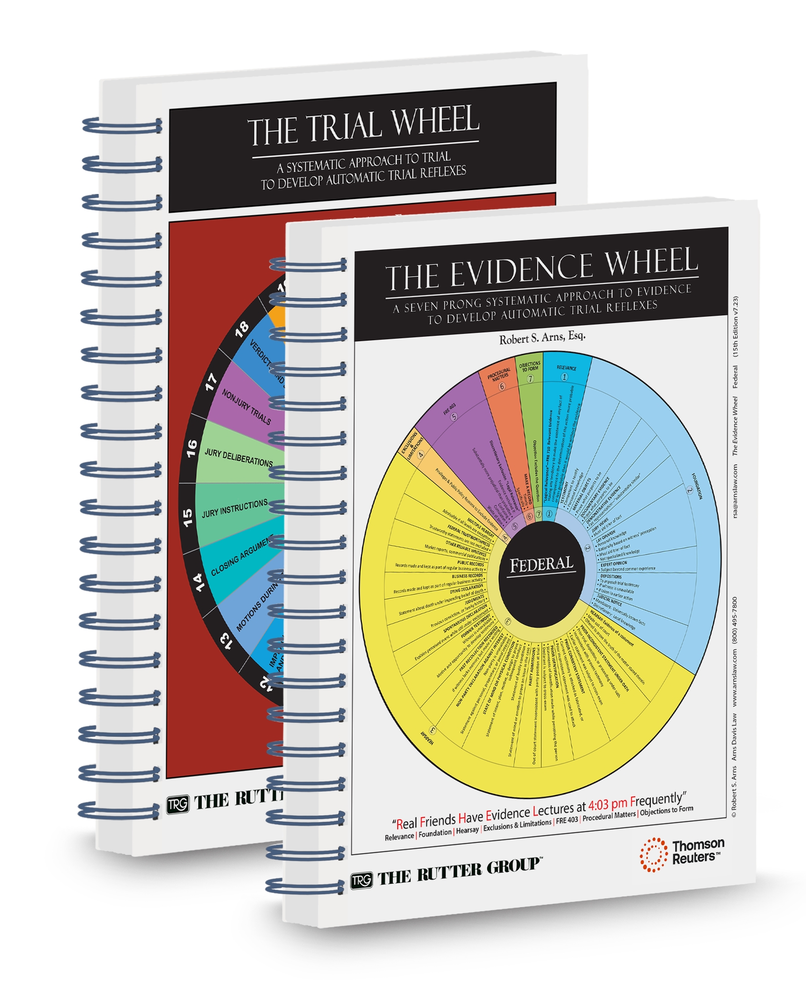 Cover of TRG FEDERAL EVIDENCE AND TRIAL WHEELS FULL SET