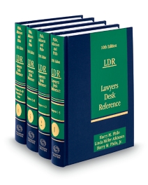 Lawyers Desk Reference, 2025-2026 ed.