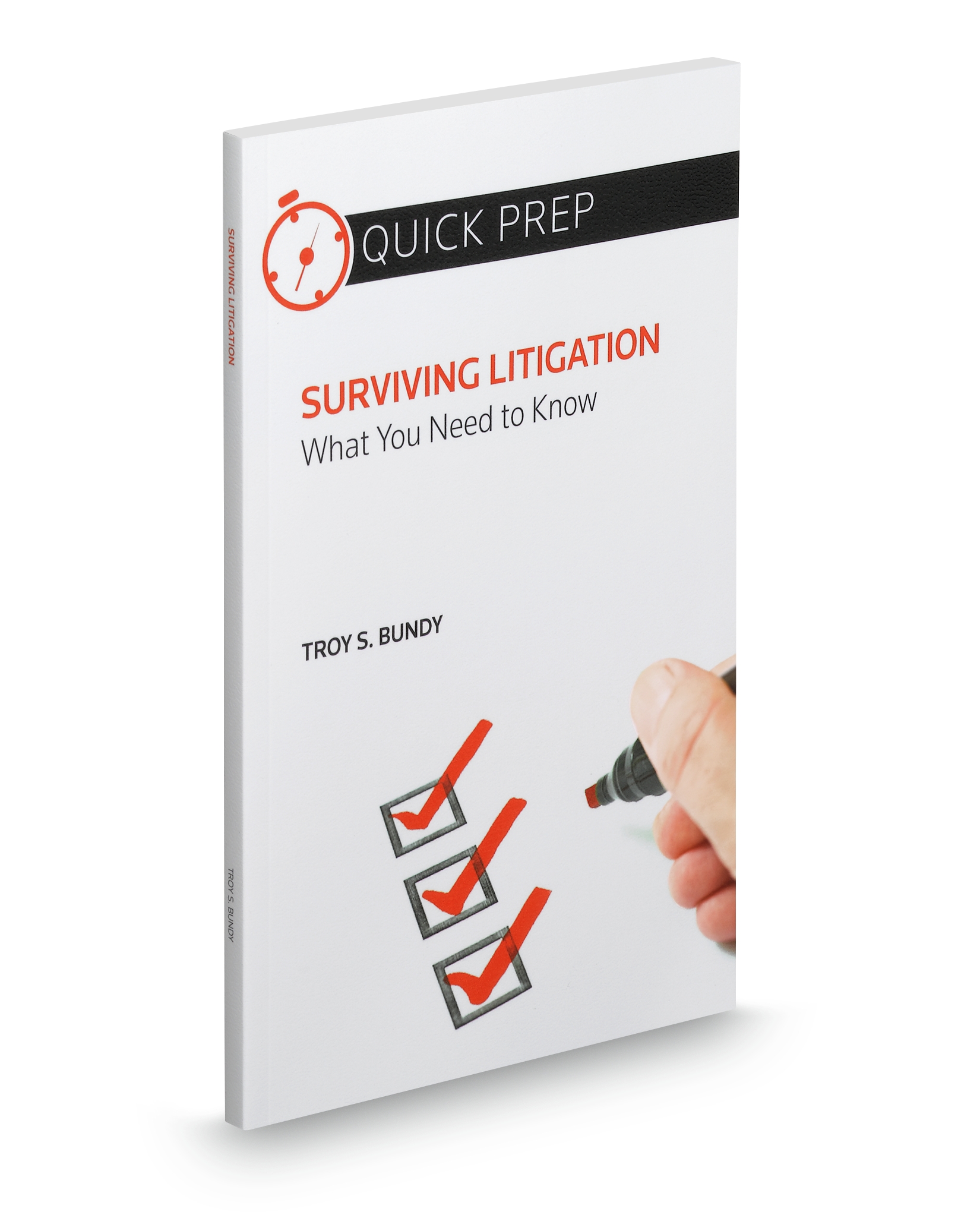 Cover of ASPATORE SURVIVING LITIGATION: WHAT YOU NEED TO KNOW