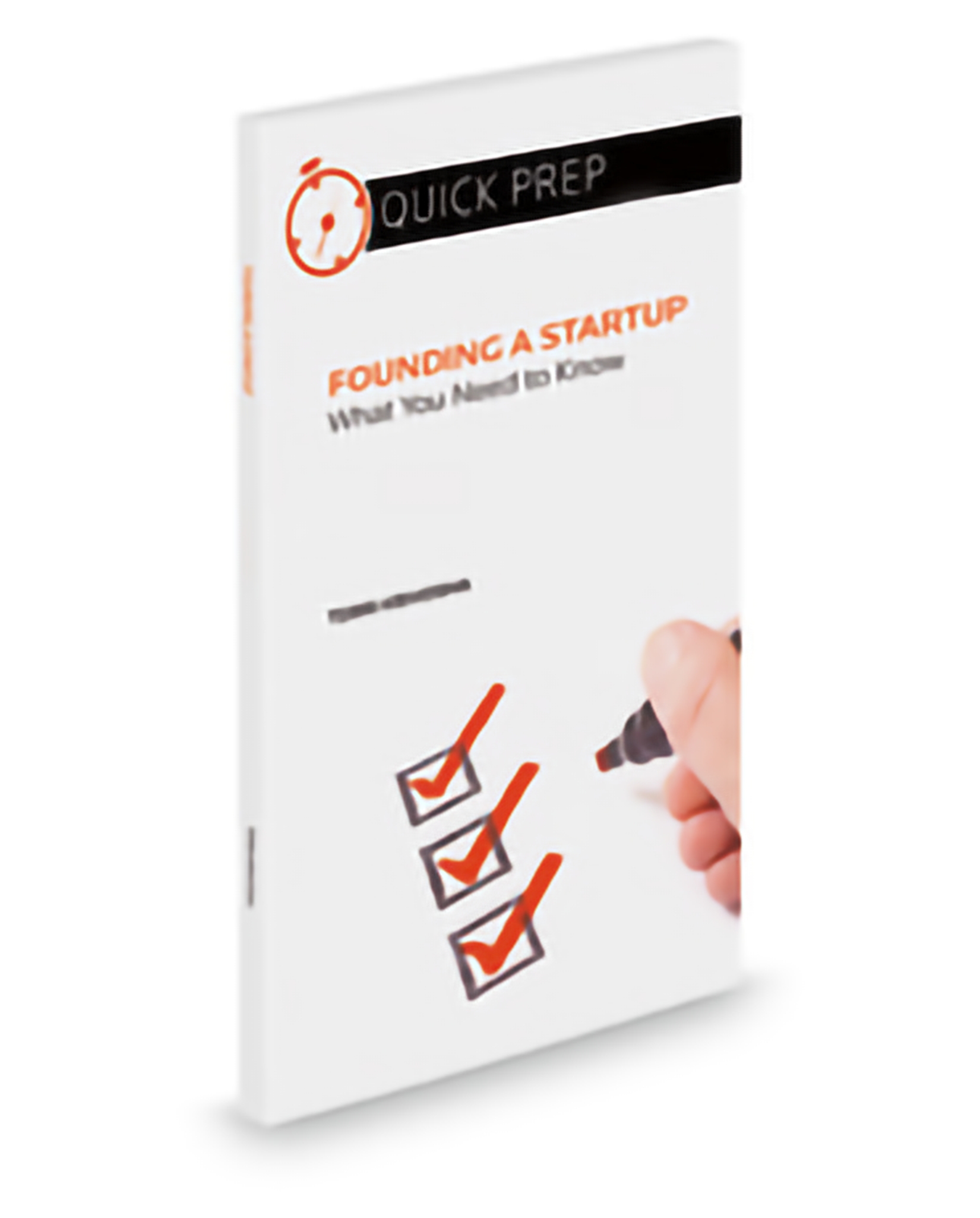 Cover of Aspatore Founding A Startup What You Need To Know (Quick Prep)