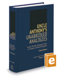 Uncle Anthonys Unabridged Analogies Fifth Edition