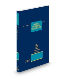 Federal Procedure Rules Service Tenth Circuit Court of Appeals District Courts, 2026 ed.
