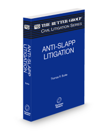 Anti-SLAPP Litigation, 2025-2026 Edition (The Rutter Group Civil Litigation Series)