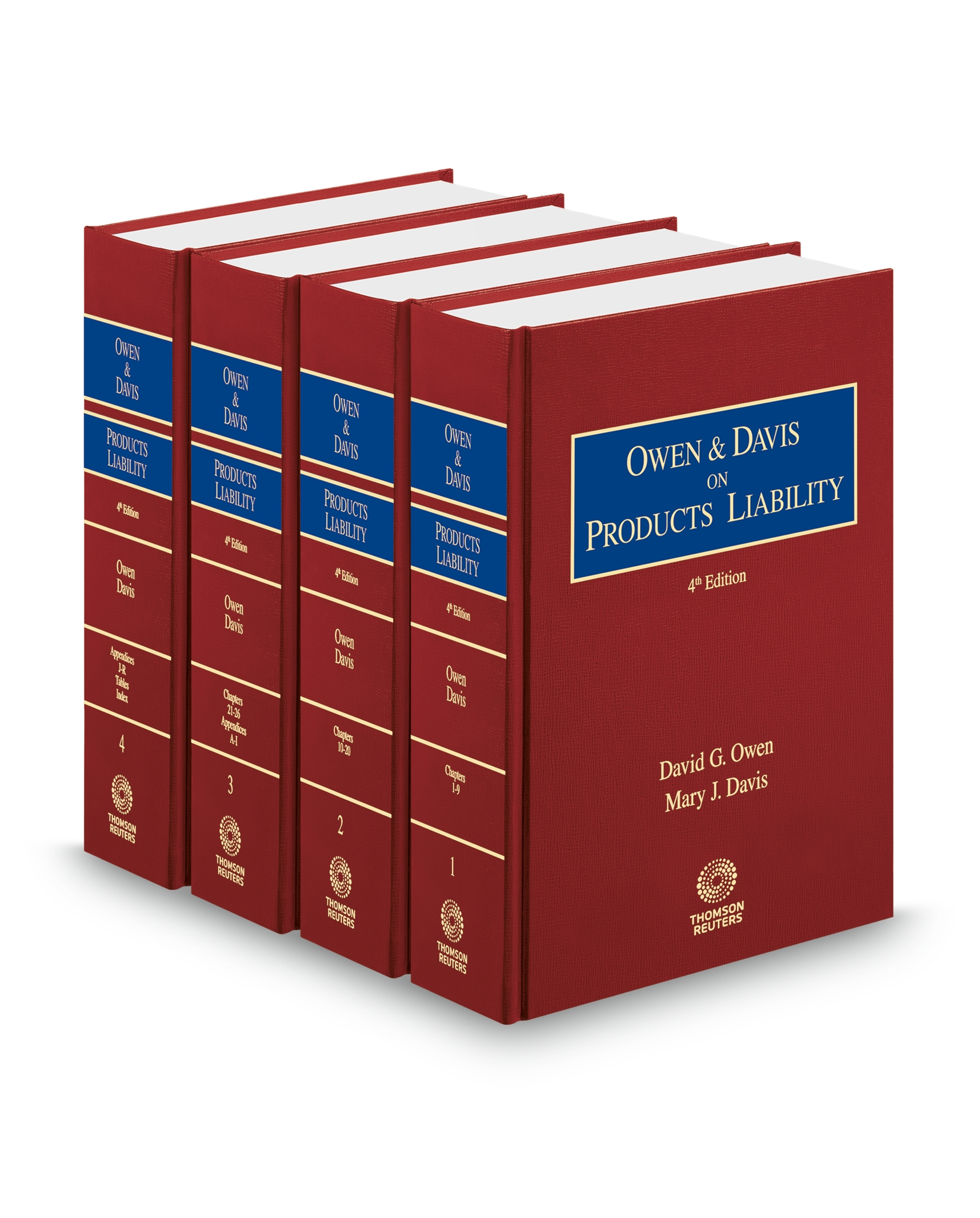 Cover of OWEN AND DAVIS ON PRODUCTS LIABILITY FULL SET