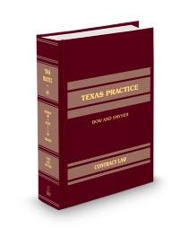 Texas Practice V.49 Contract Law, 2024-2025 ed.