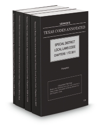 Texas Vernon's Annotated Stat Special Districts Code