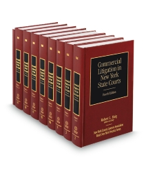 New York Practice V.2 To 4H Commercial Litigation In New York State Courts, 2025-2026 ed.