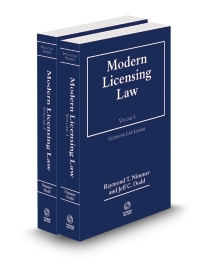 Modern Licensing Law, 2023 ed.