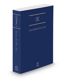 Ohio Building Code and Related Codes Residential Code