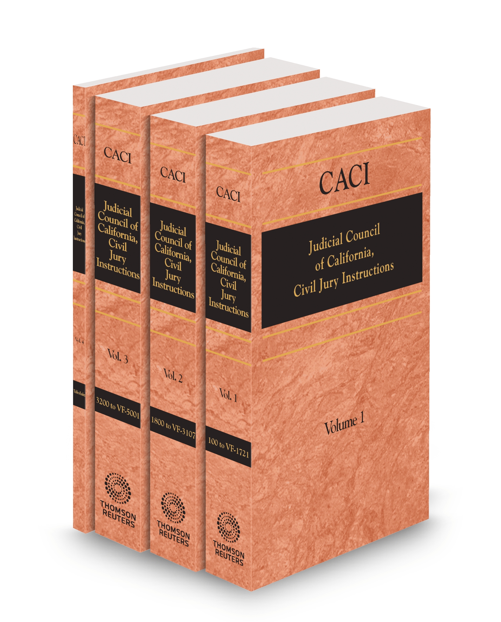 Cover of California Jury Instructions, Civil, CACI, Set
