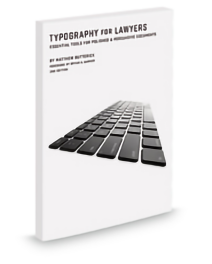 O'Connor's Typography for Lawyers