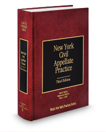 New York Practice V.8 Civil Appellate Practice, 2025 ed.