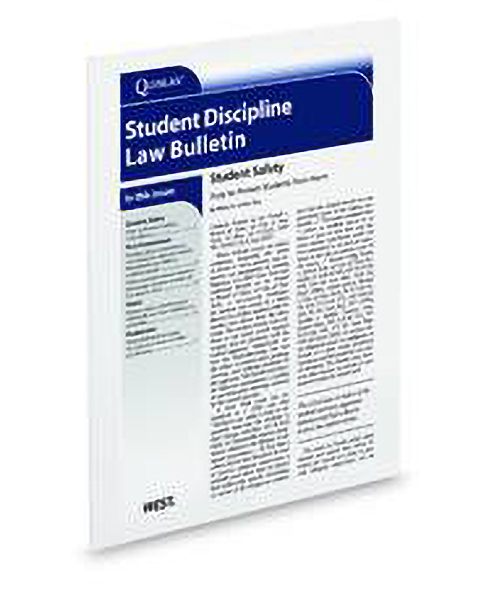 Cover of Quinlan Student Discipline Law Bulletin