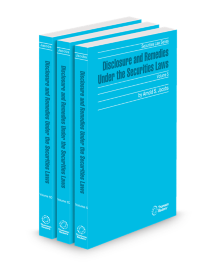 Disclosure and Remedies Under The Securities Law, 2025-3 ed.