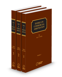 Domke On Commercial Arbitration, 2025-2026 ed.