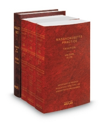 Massachusetts Practice 4-4C Taxation