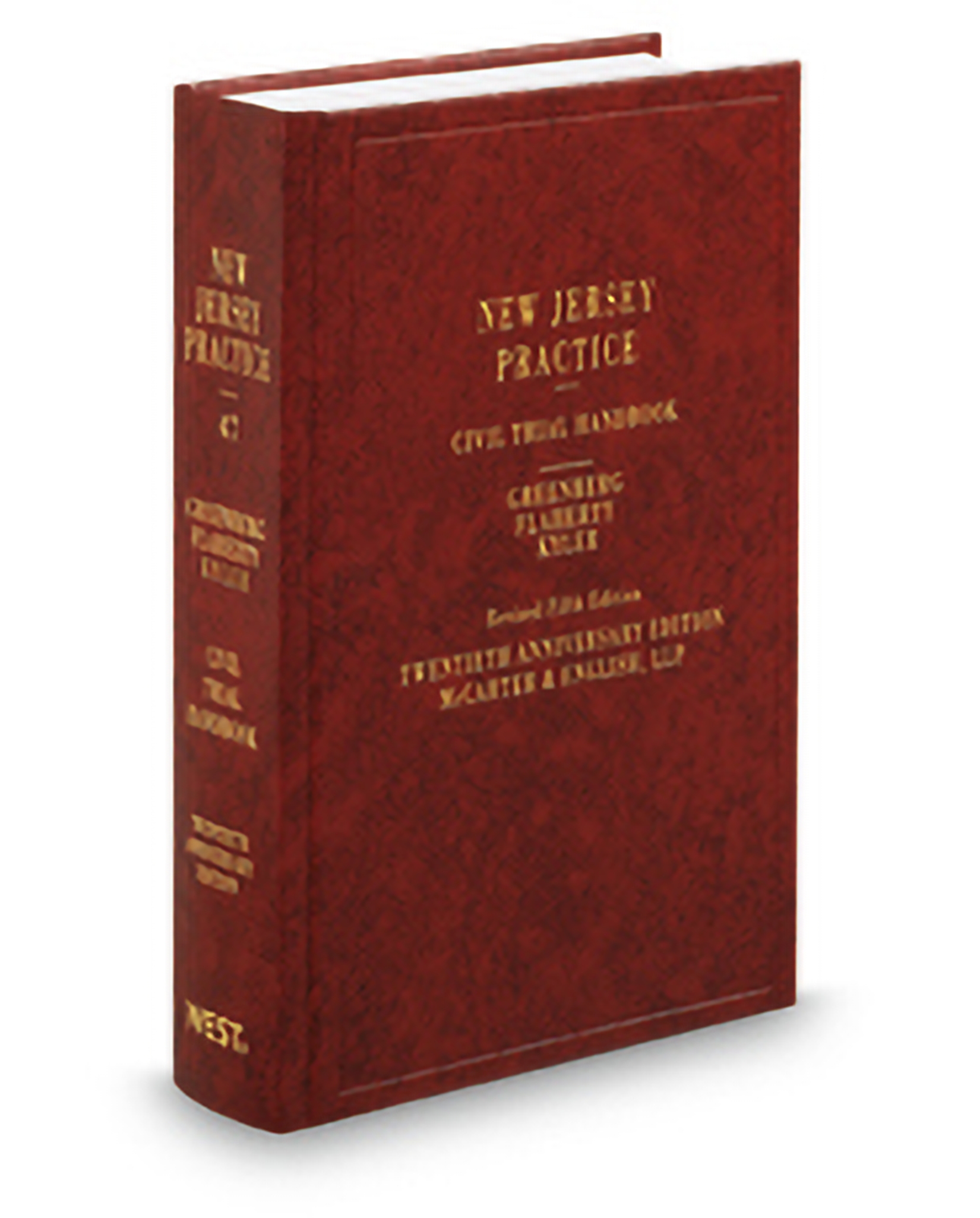 Cover of New Jersey Practice V.47 Civil Trial Handbook, 2025 ed.