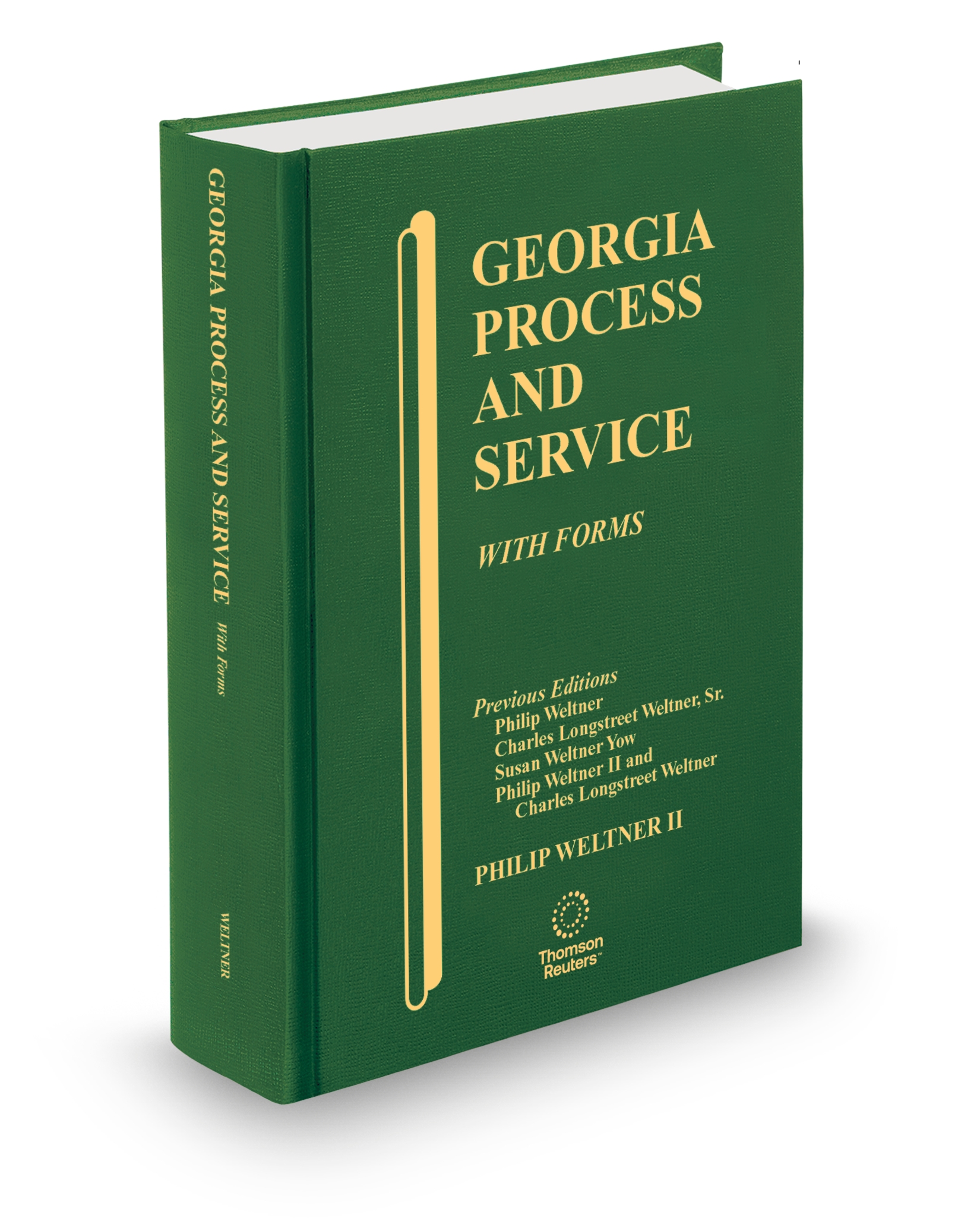 Cover of Georgia Process and Service with Forms, 2025-2026 ed.