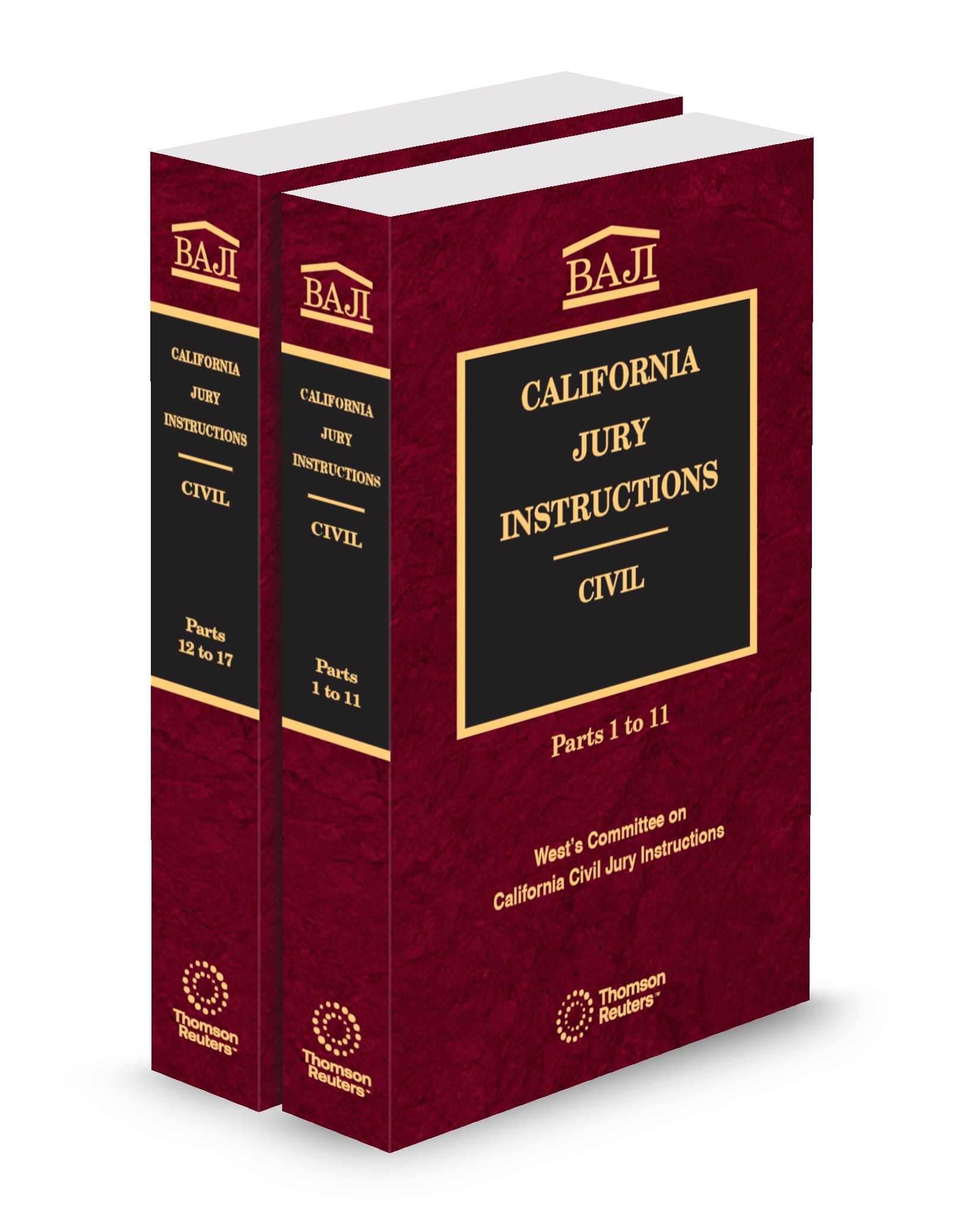 California Jury Instructions Civil BAJI, 2026 ed.