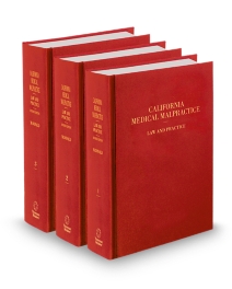 California Medical Malpractice, 2025-2026 ed.