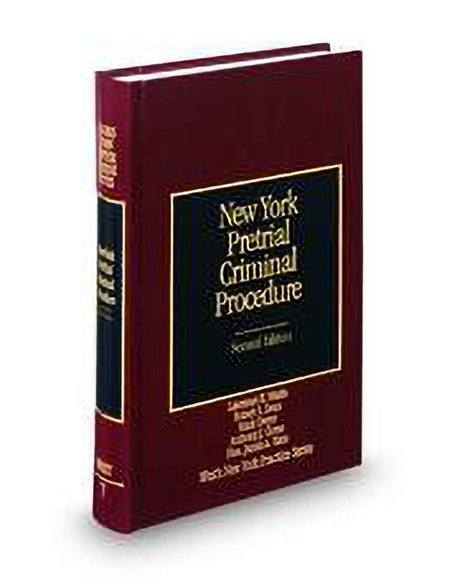 Cover of New York Practice V.7 Pretrial Criminal Procedure
