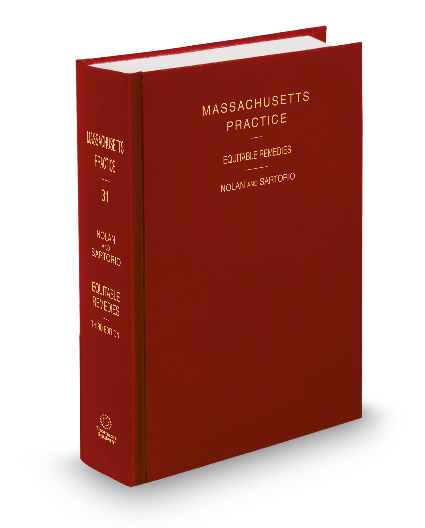 Cover of Massachusetts Practice V.31 Equitable Remedies, 2025 ed.