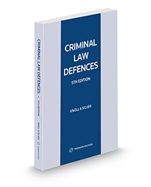 Cover of Criminal Law Defences, 5th Edition, Softbound book